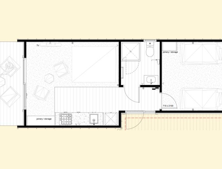 Family suite Floor Plan